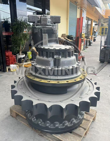 Редуктор хода в сборе с гидромотором для экскаватора Komatsu PC2000-8