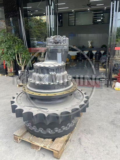 Редуктор хода в сборе с гидромотором для экскаватора Komatsu PC2000-8
