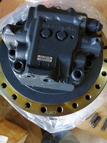 Редуктор хода в сборе c гидромотором для экскаватора Komatsu PC300-8