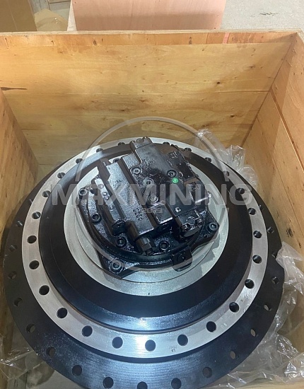Редуктор хода в сборе с гидромотором для экскаватора Hitachi EX1200-6